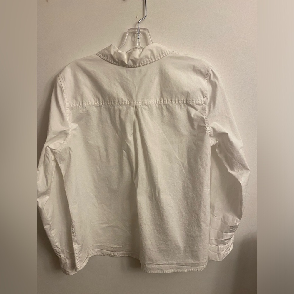 Crate & Barrel Shirt White LP - Picture 3 of 9